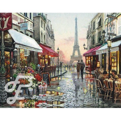 Peinture Rue de Paris