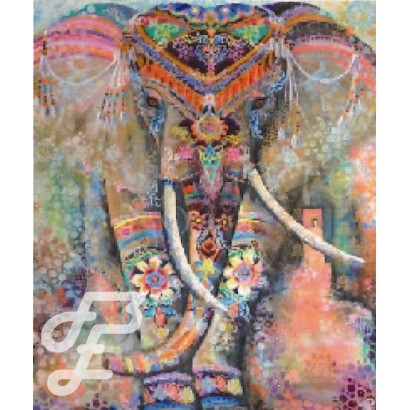 Peinture Eléphant